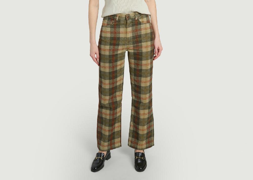 L'exception Pantalon En Velours Côtelé Eileen Multicolore Nudie Jeans