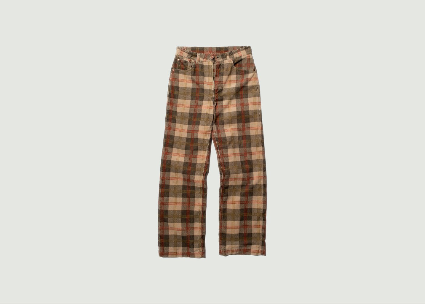 l'exception Pantalon en velours côtelé Eileen Multicolore Nudie Jeans