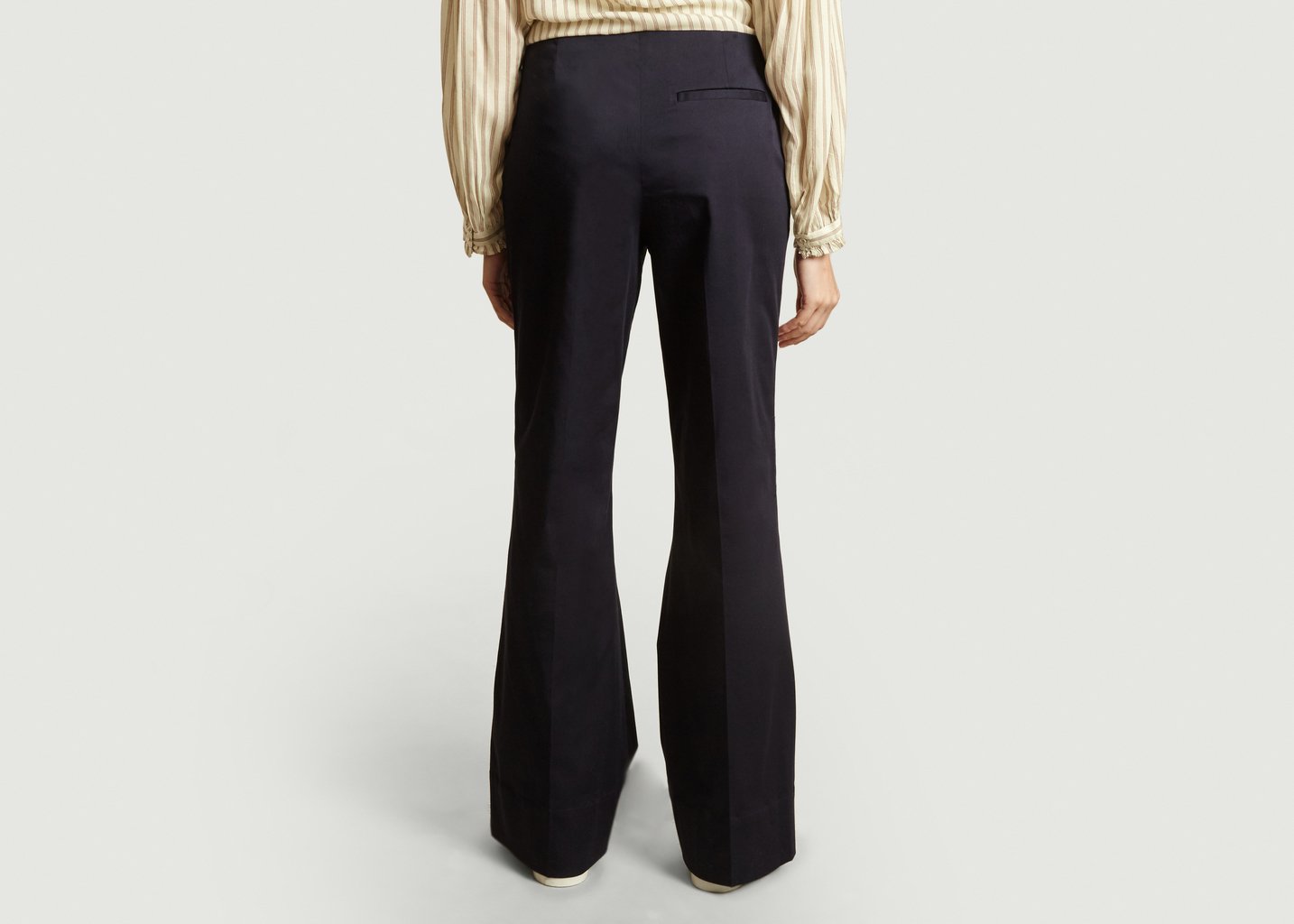 L'exception Pantalon Erika Bleu Marine By Malene Birger