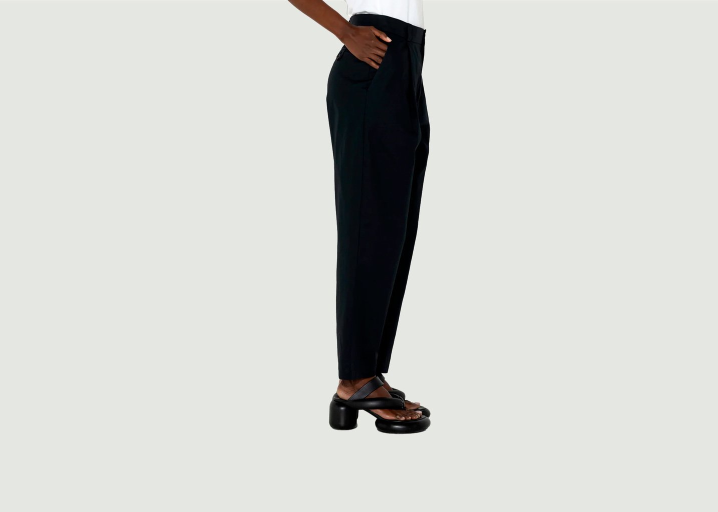 L'exception Pantalon Esprit Ballon Trépied Noir Maison Lener