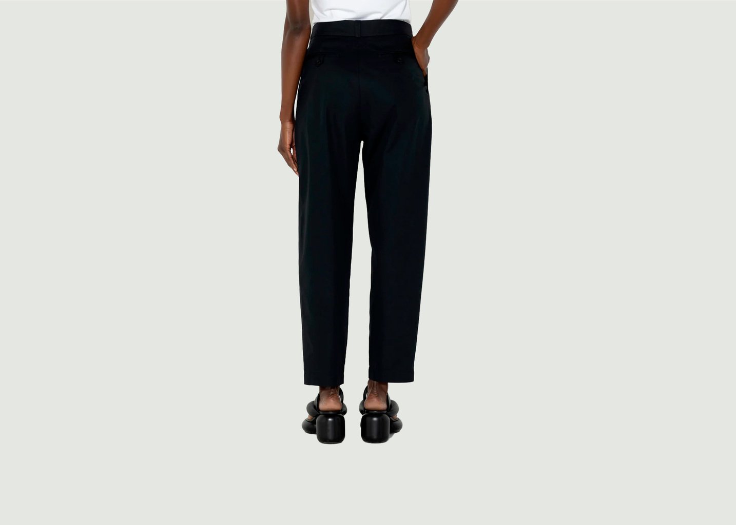 L'exception Pantalon Esprit Ballon Trépied Noir Maison Lener