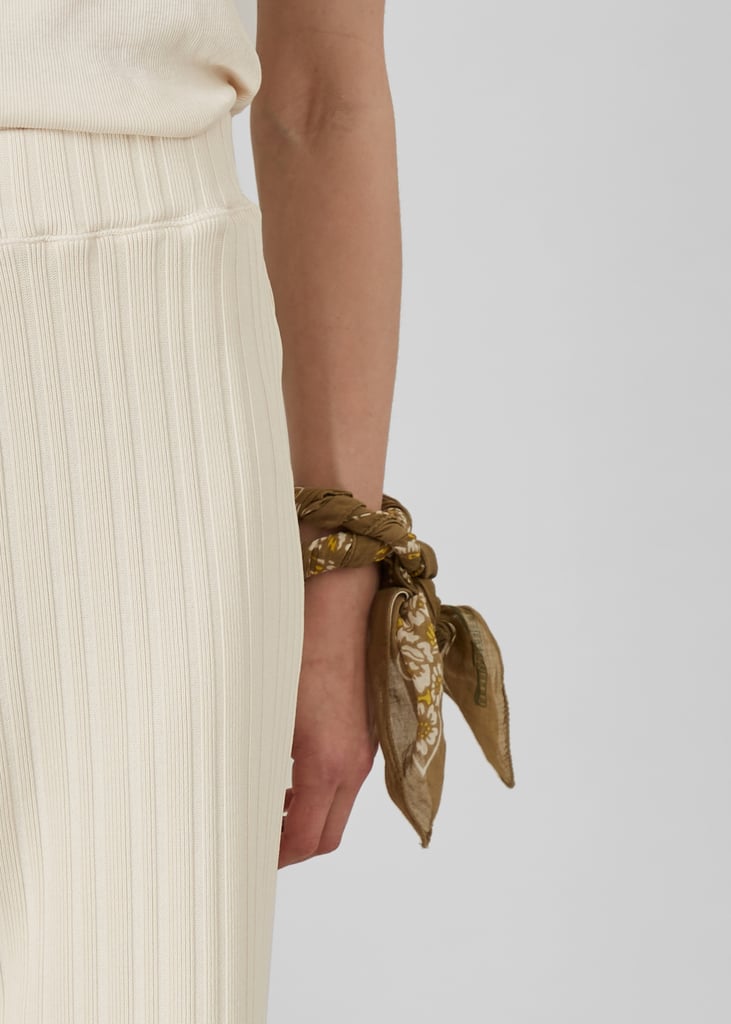 L'exception Pantalon évasé Taille élastique Ecru L'Exception Paris