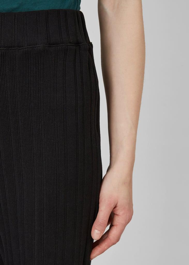 L'exception Pantalon évasé Taille élastique Noir L'Exception Paris