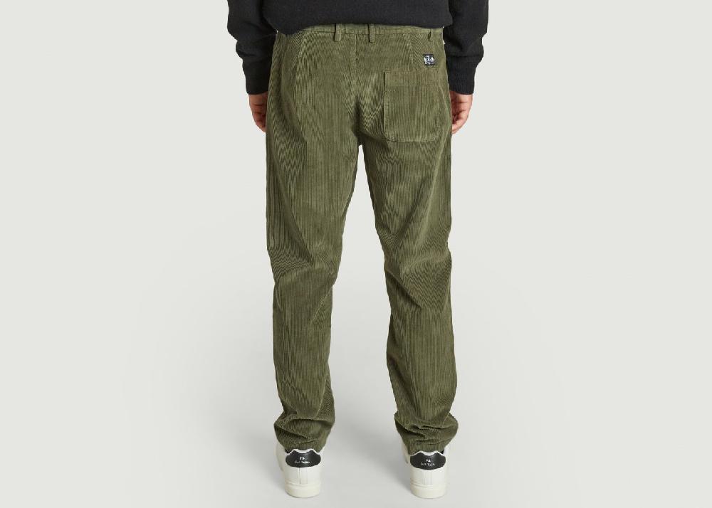L'exception Pantalon Fatigue Heavy Corduroy Khaki Cuisse De Grenouille