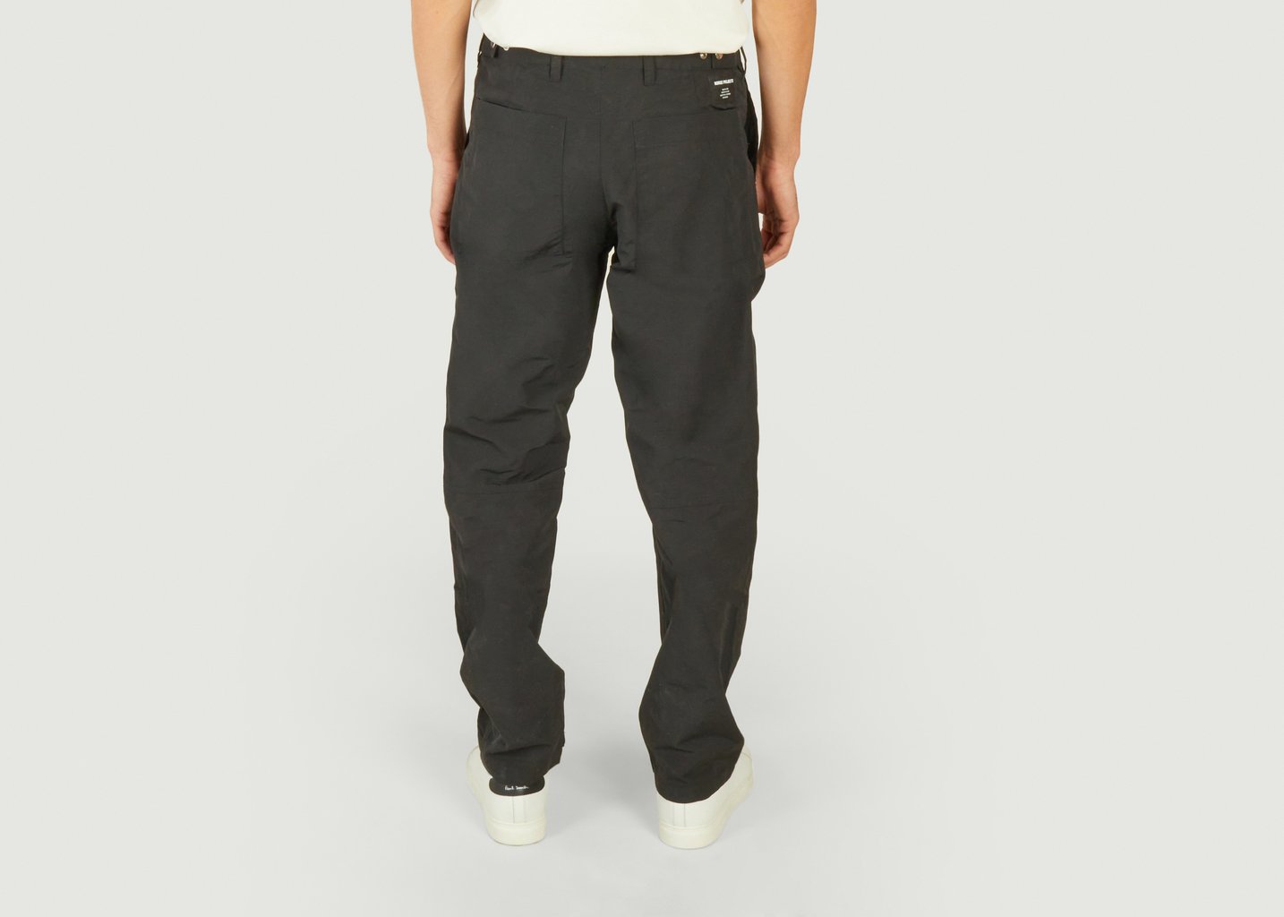L'exception Pantalon Fatigue Nylon Ciré Noir Norse Projects