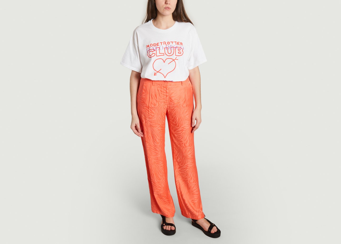L'exception Pantalon Firmin Carmine Corail Modetrotter