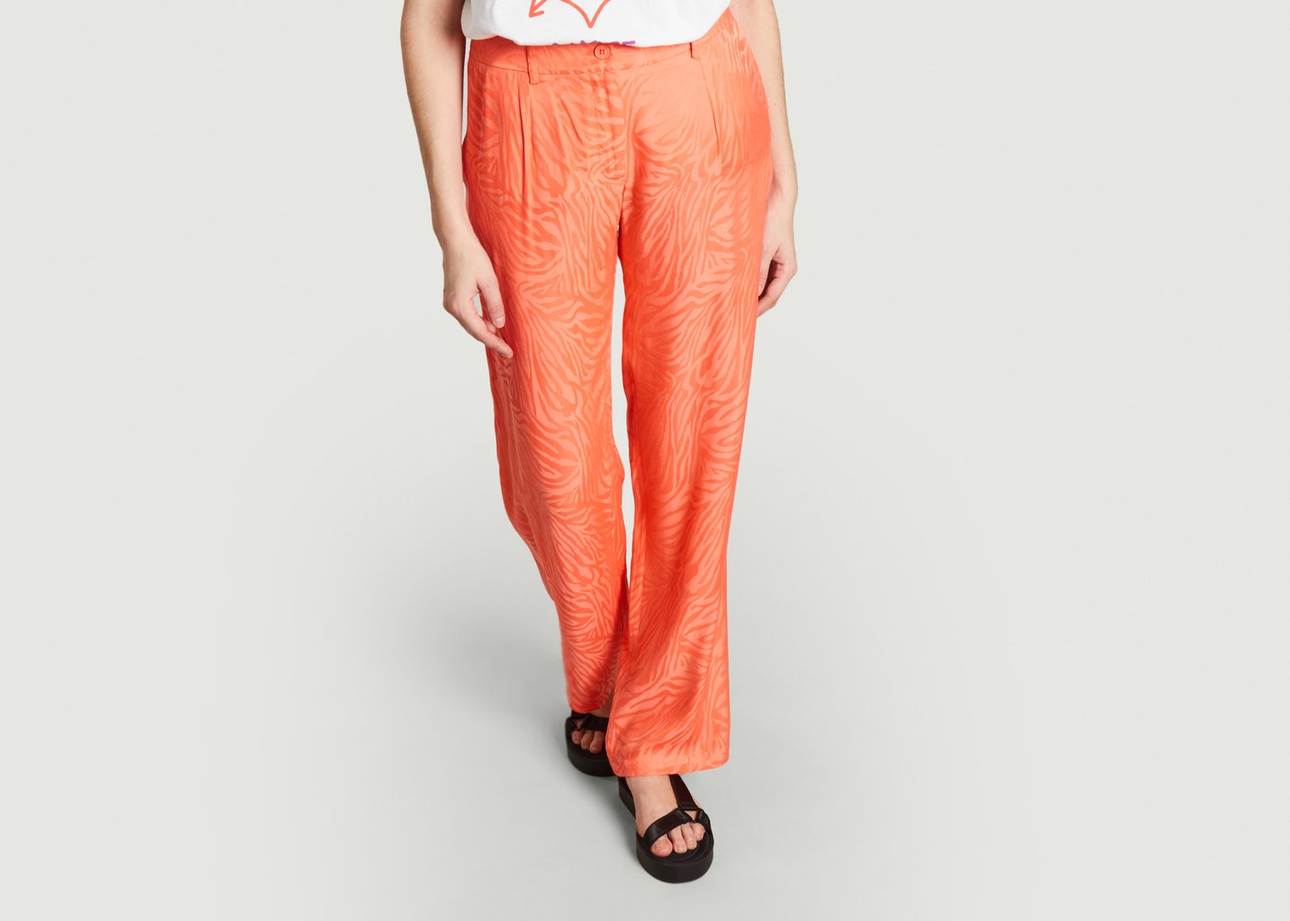 l'exception Pantalon Firmin Carmine Corail Modetrotter