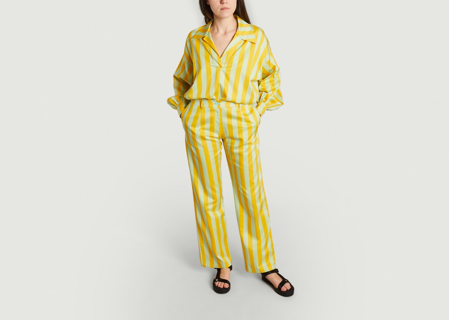 L'exception Pantalon Firmin Flavio Multicolore Modetrotter