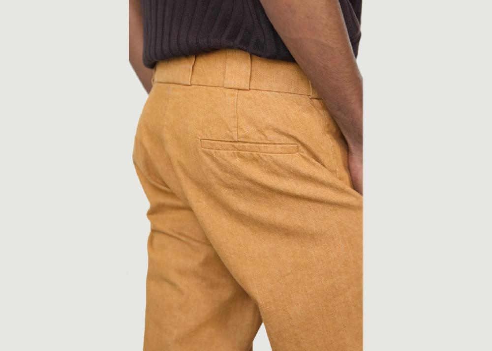 L'exception Pantalon Gems En Coton Orange Walkers Appeal