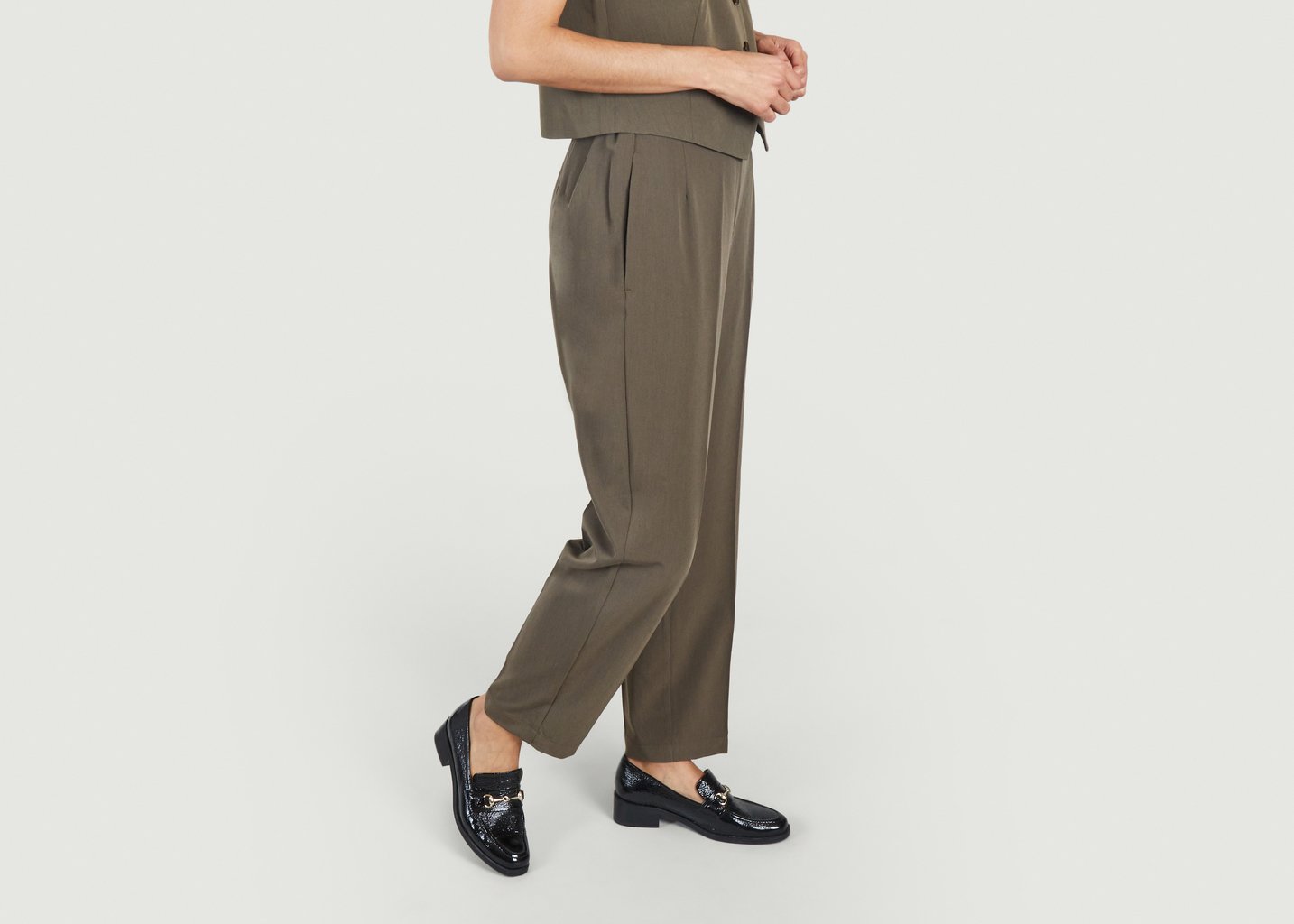 L'exception Pantalon Hallie 14596 Khaki Samsoe & Samsoe