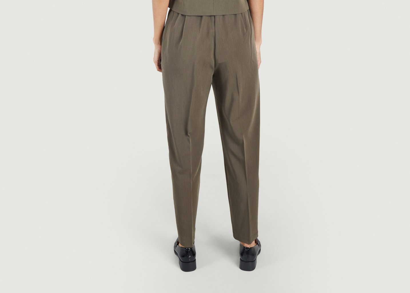L'exception Pantalon Hallie 14596 Khaki Samsoe & Samsoe