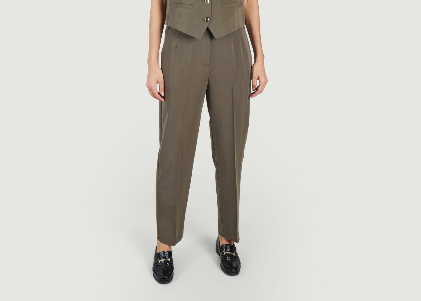 l'exception Pantalon Hallie 14596 Khaki Samsoe & Samsoe