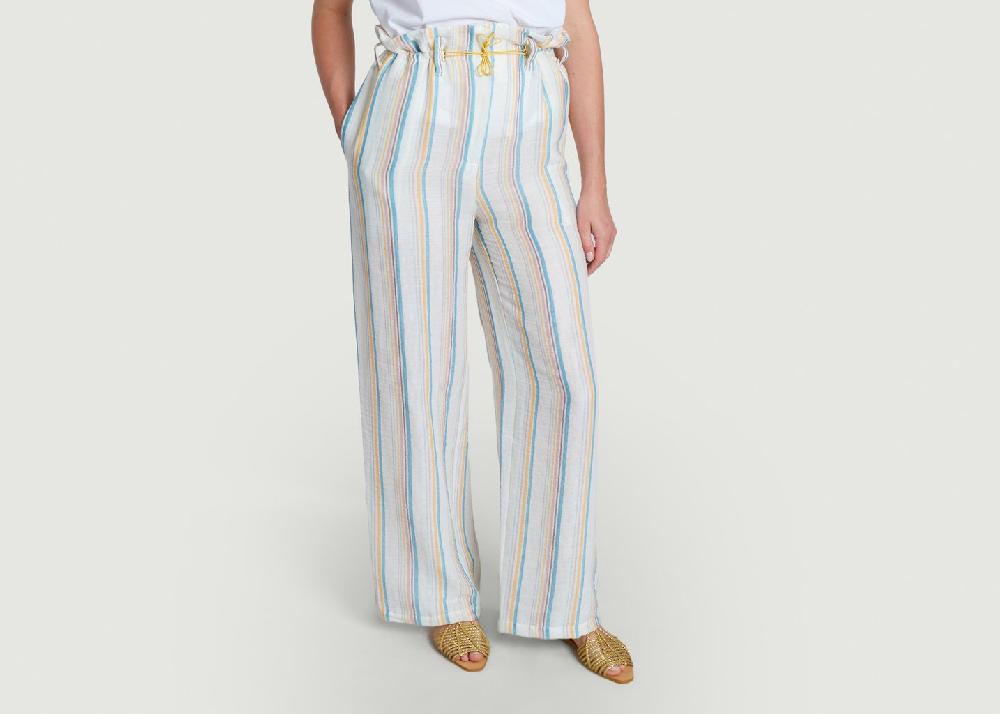 L'exception Pantalon Iris Imprimé The Label Edition