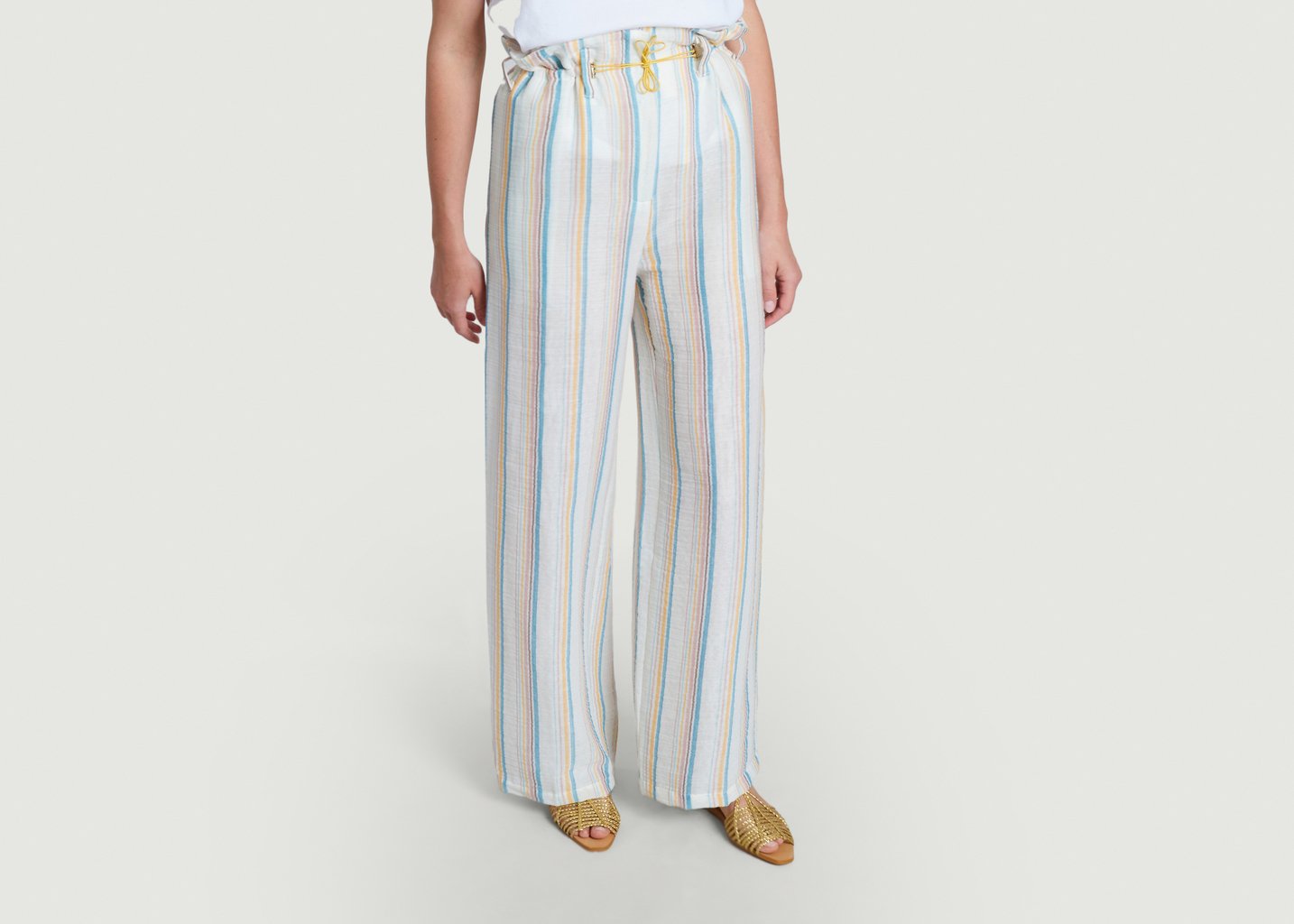 l'exception Pantalon Iris Imprimé The label edition