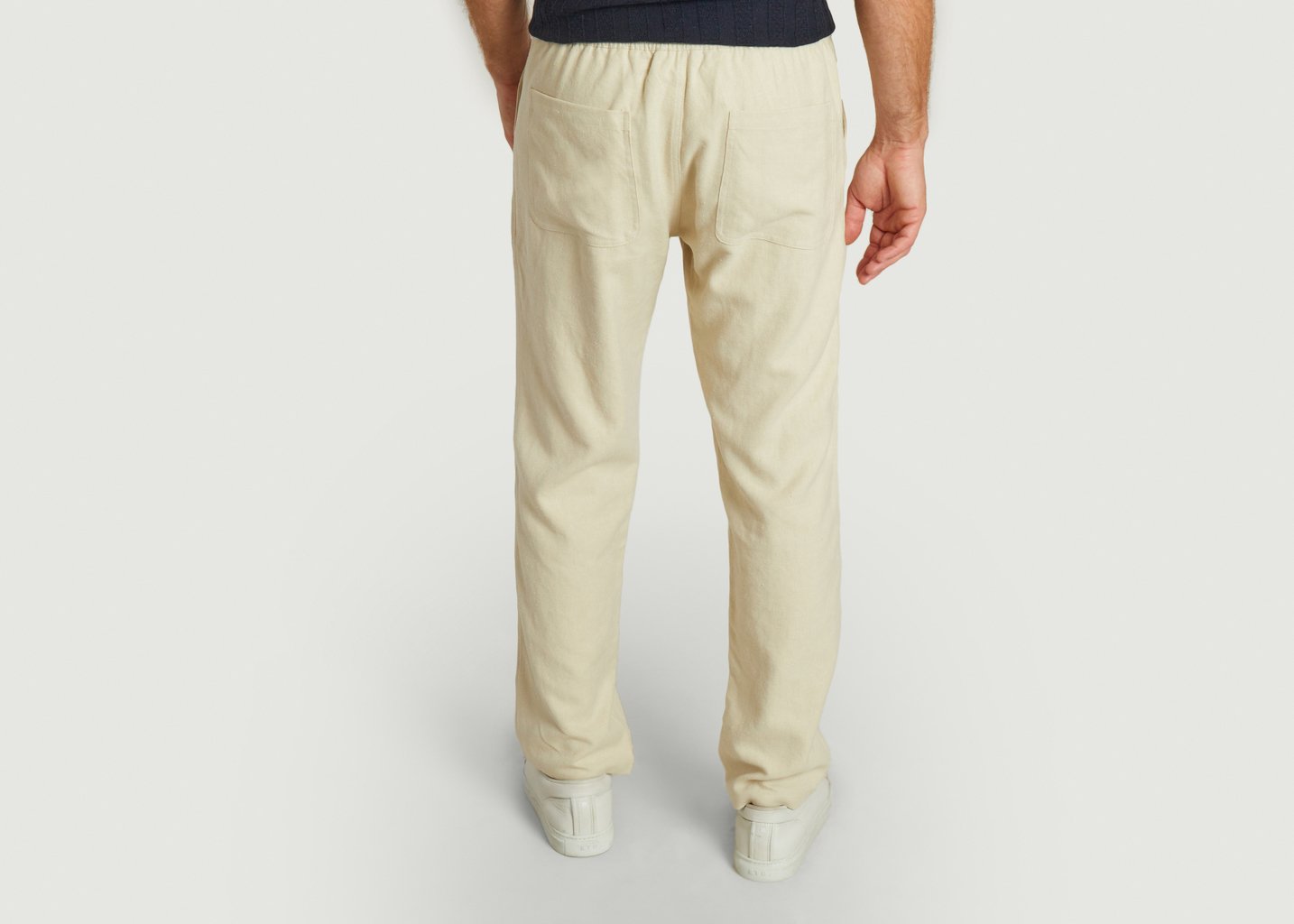 L'exception Pantalon Jabari 14347 Beige Samsoe & Samsoe