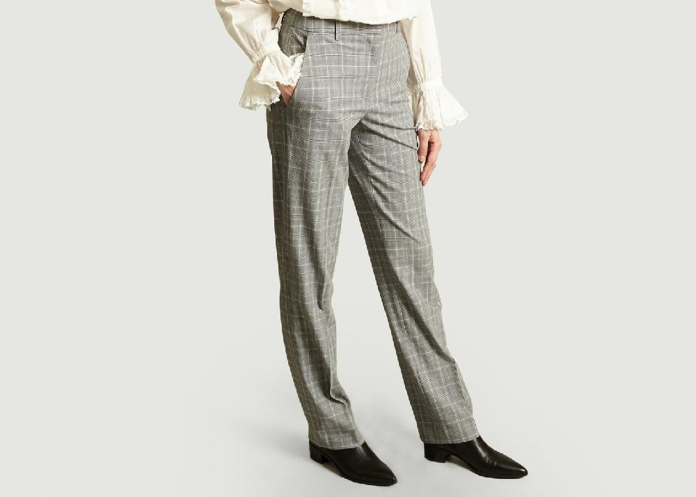L'exception Pantalon Jambes Fuselées Gris Essentiel Antwerp