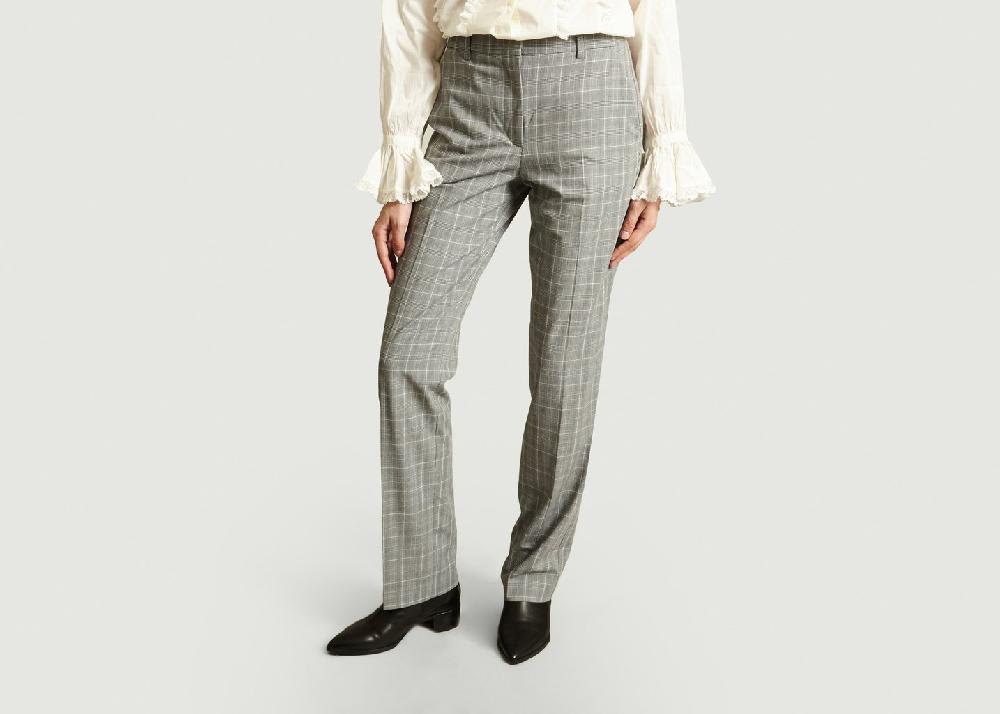 l'exception Pantalon Jambes Fuselées Gris Essentiel Antwerp