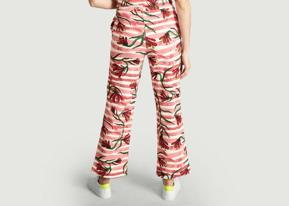 L'exception Pantalon Jersey Imprimé Petit Bateau X Duo Botter Rose Petit Bateau