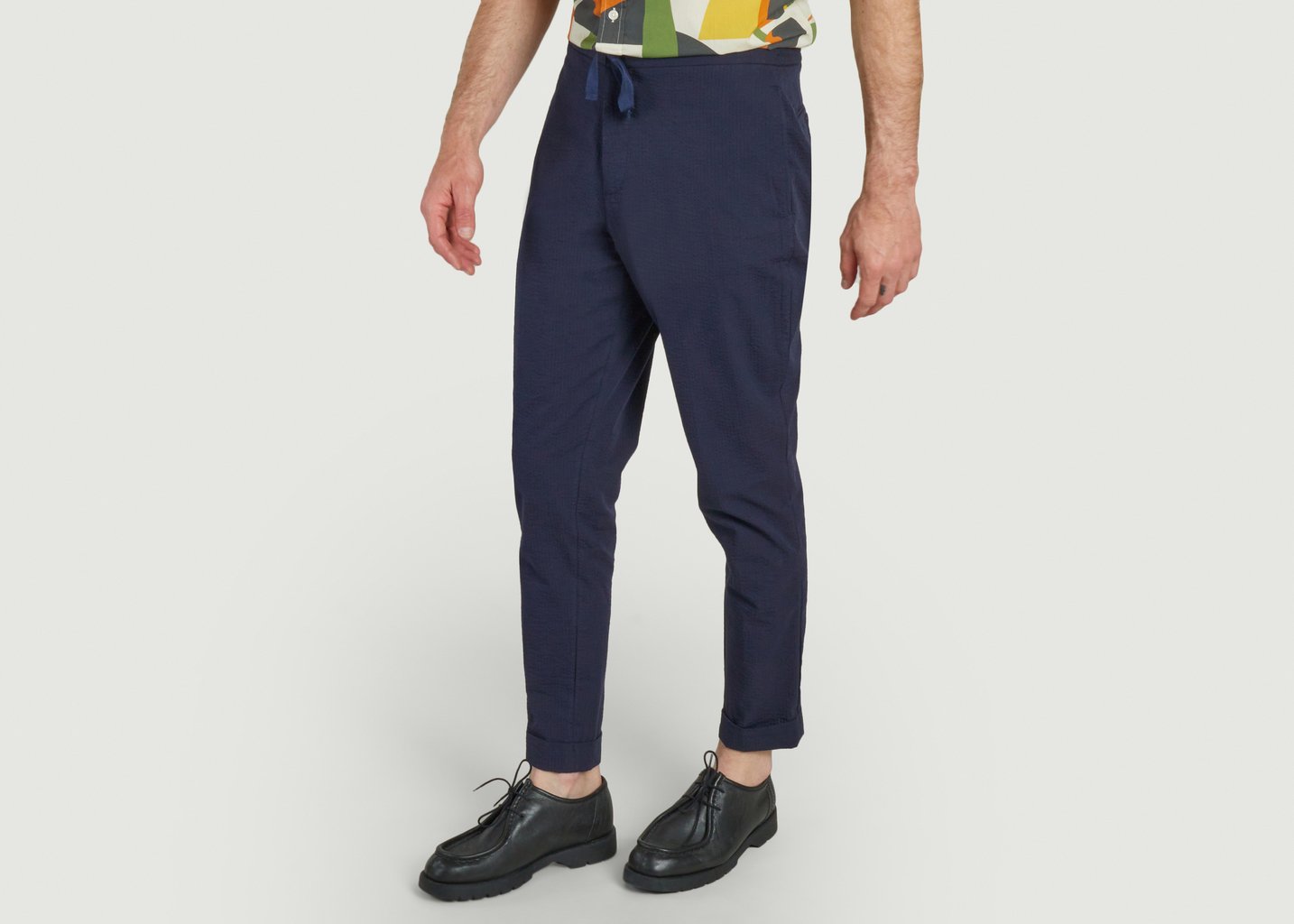 L'exception Pantalon Joseph Bleu Marine Officine Générale