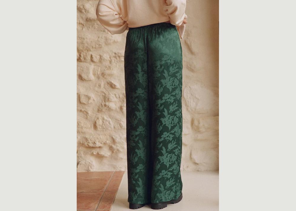 L'exception Pantalon Marlène Rougier X Nénés Vert Nénés Paris
