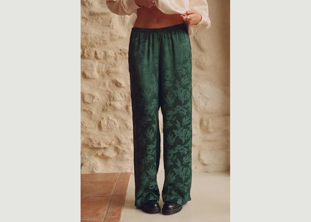 l'exception Pantalon Marlène Rougier x Nénés Vert Nénés Paris