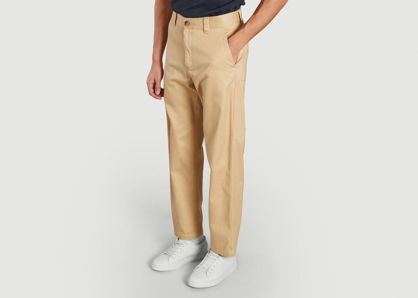 L'exception Pantalon Mikkel 1721 Beige No Nationality 07