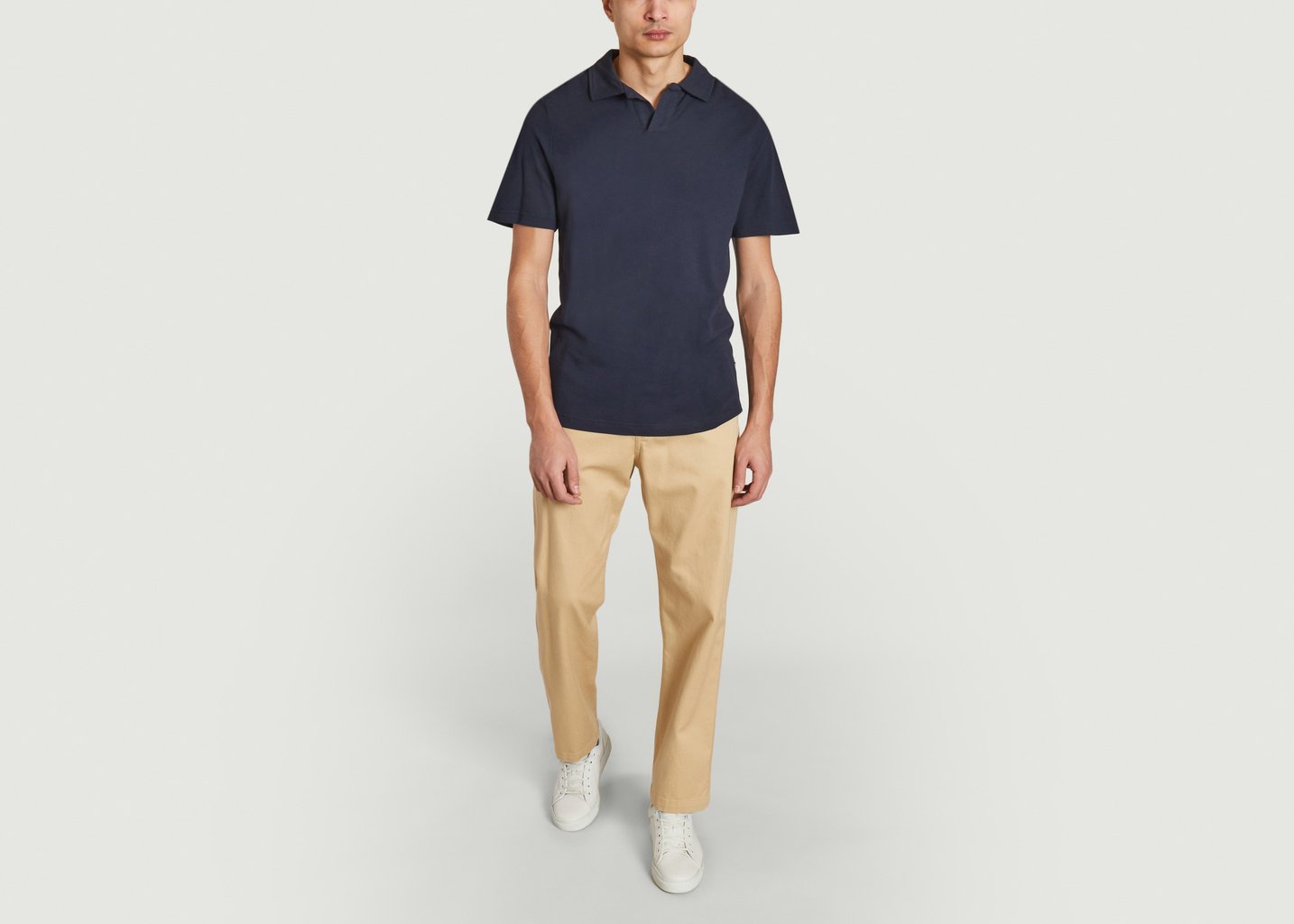 L'exception Pantalon Mikkel 1721 Beige No Nationality 07