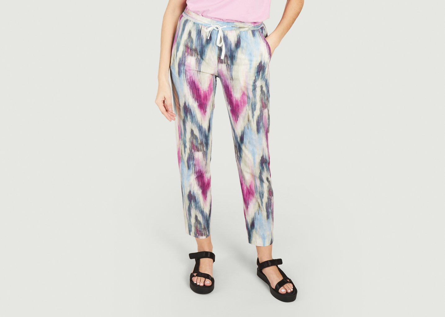 l'exception Pantalon motif fantaisie Perline Imprimé Hartford