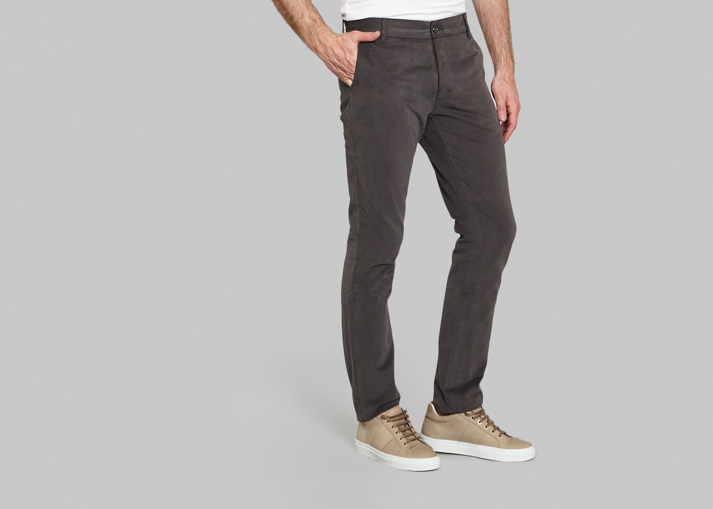 L'exception Pantalon N°35 Anthracite DNM Pieces/Le Laboratoire