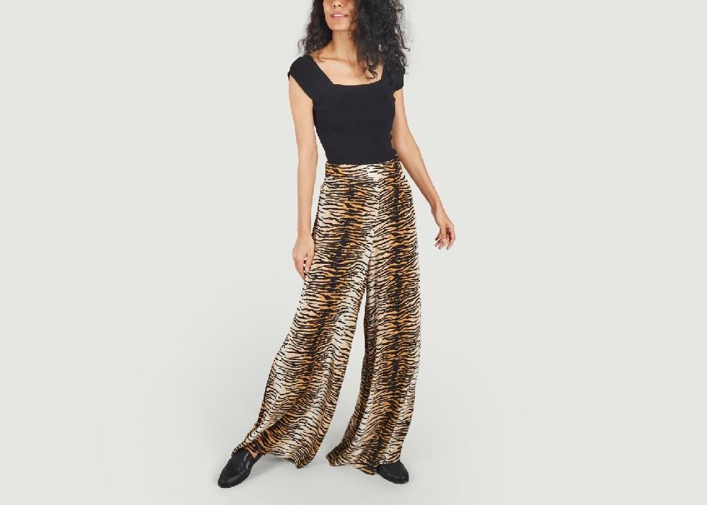 L'exception Pantalon Palazzo Kallina Imprimé King Louie