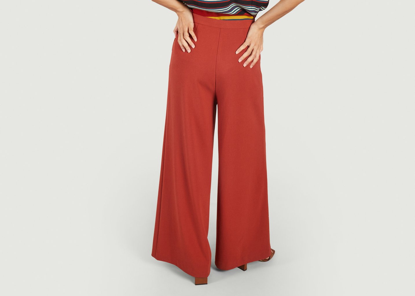 L'exception Pantalon Peppa Woven Crêpe Rouge King Louie