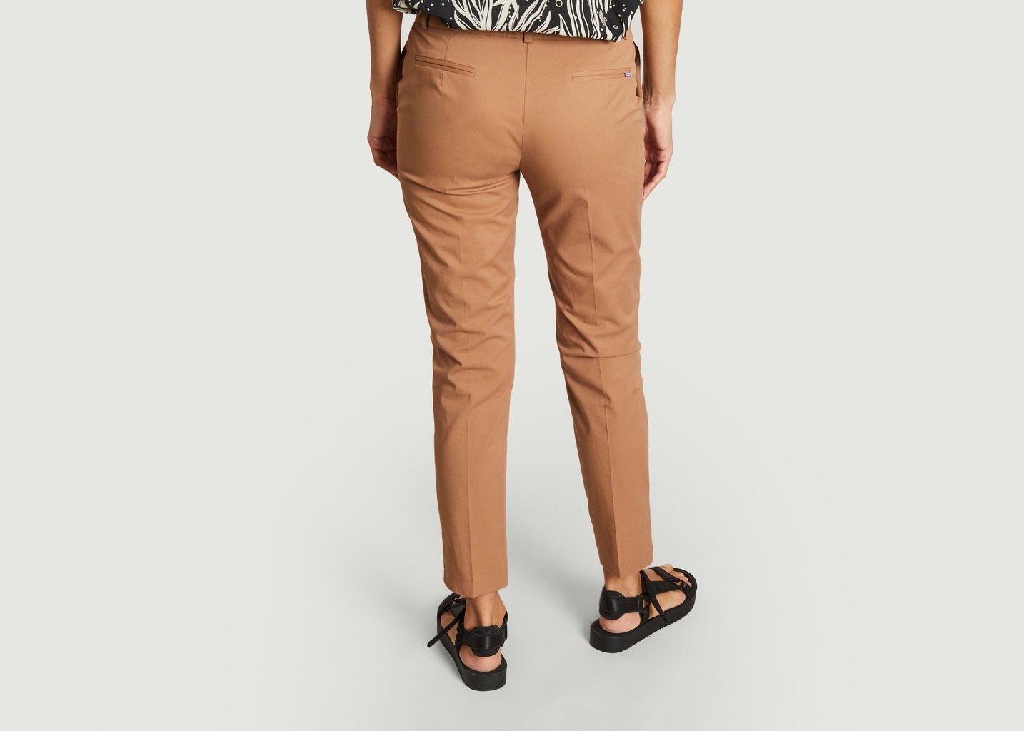 L'exception Pantalon Perspicace Marron La Petite Française