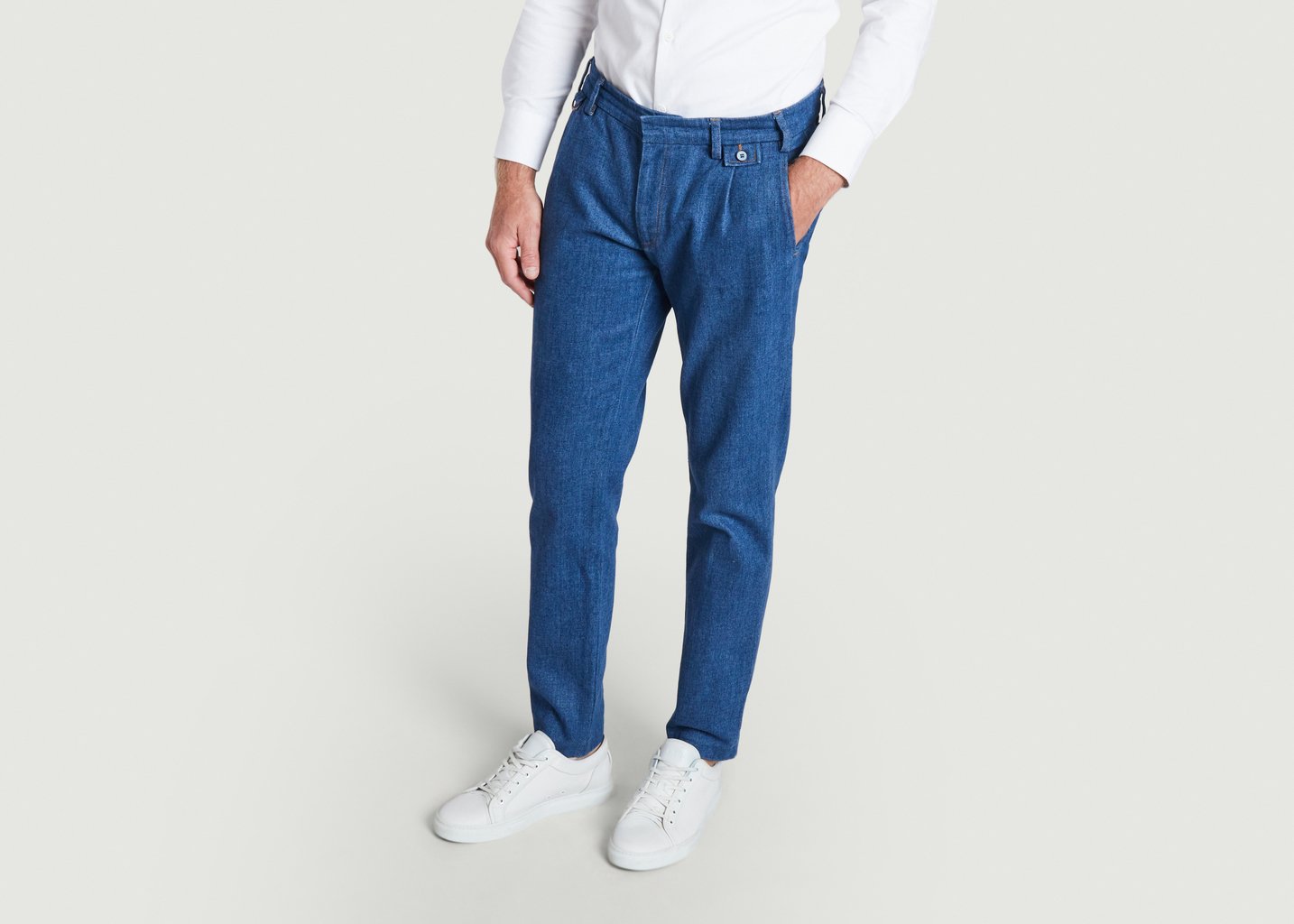 L'exception Pantalon Pleats Denim JagVi Rive Gauche