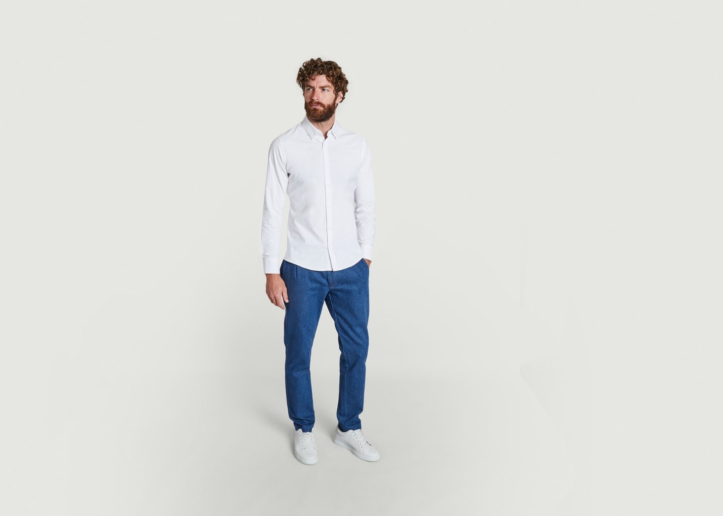 L'exception Pantalon Pleats Denim JagVi Rive Gauche