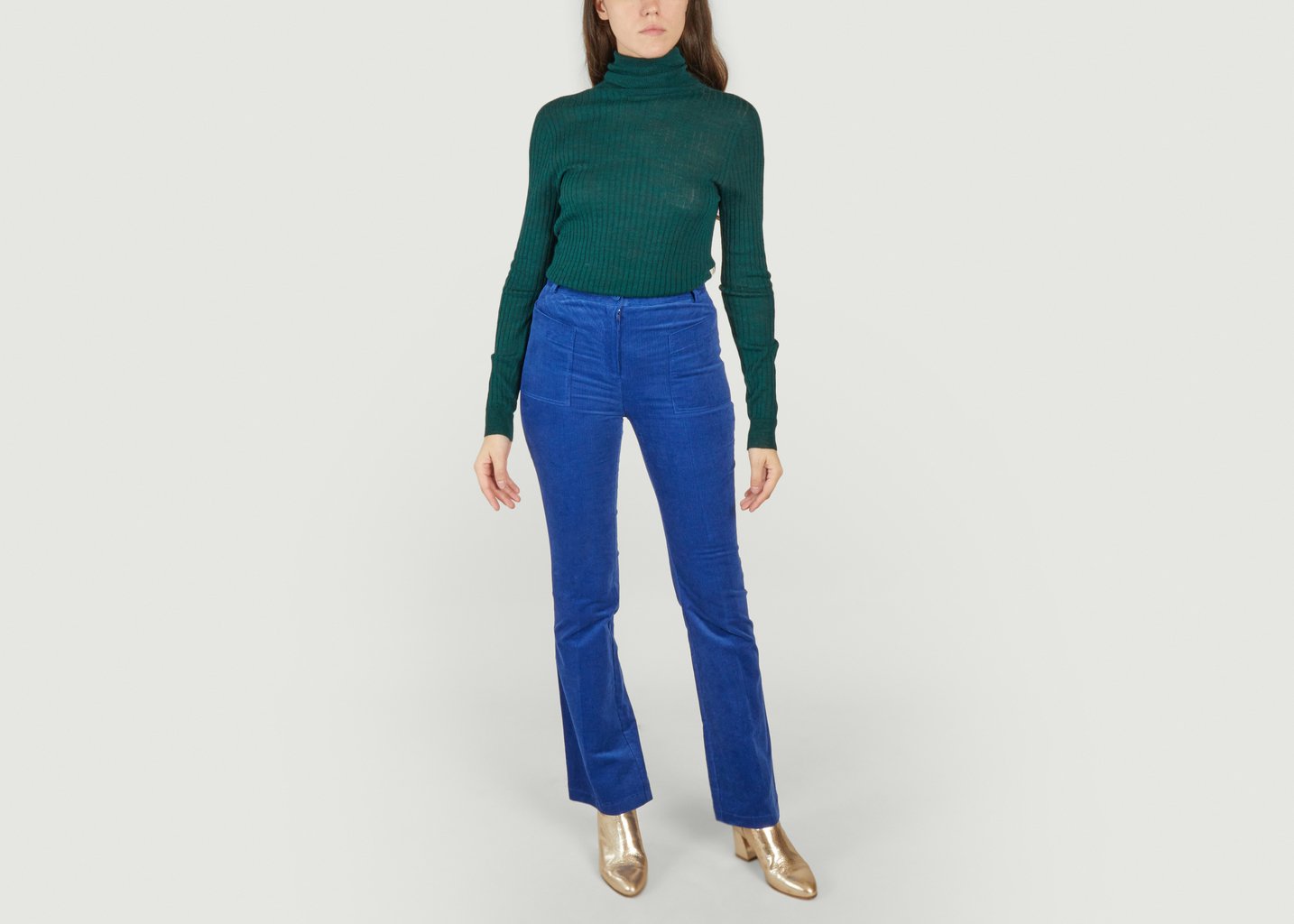 L'exception Pantalon Prigent Bleu La Petite Française