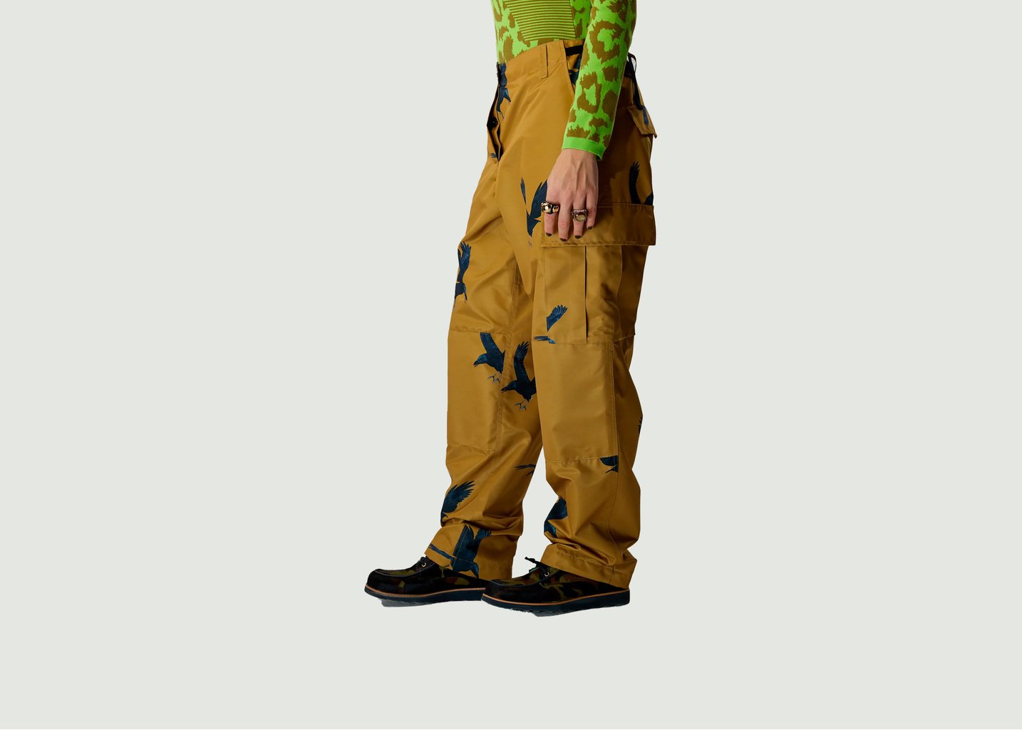 L'exception Pantalon Santino En Moonlight Crows Khaki Heimstone