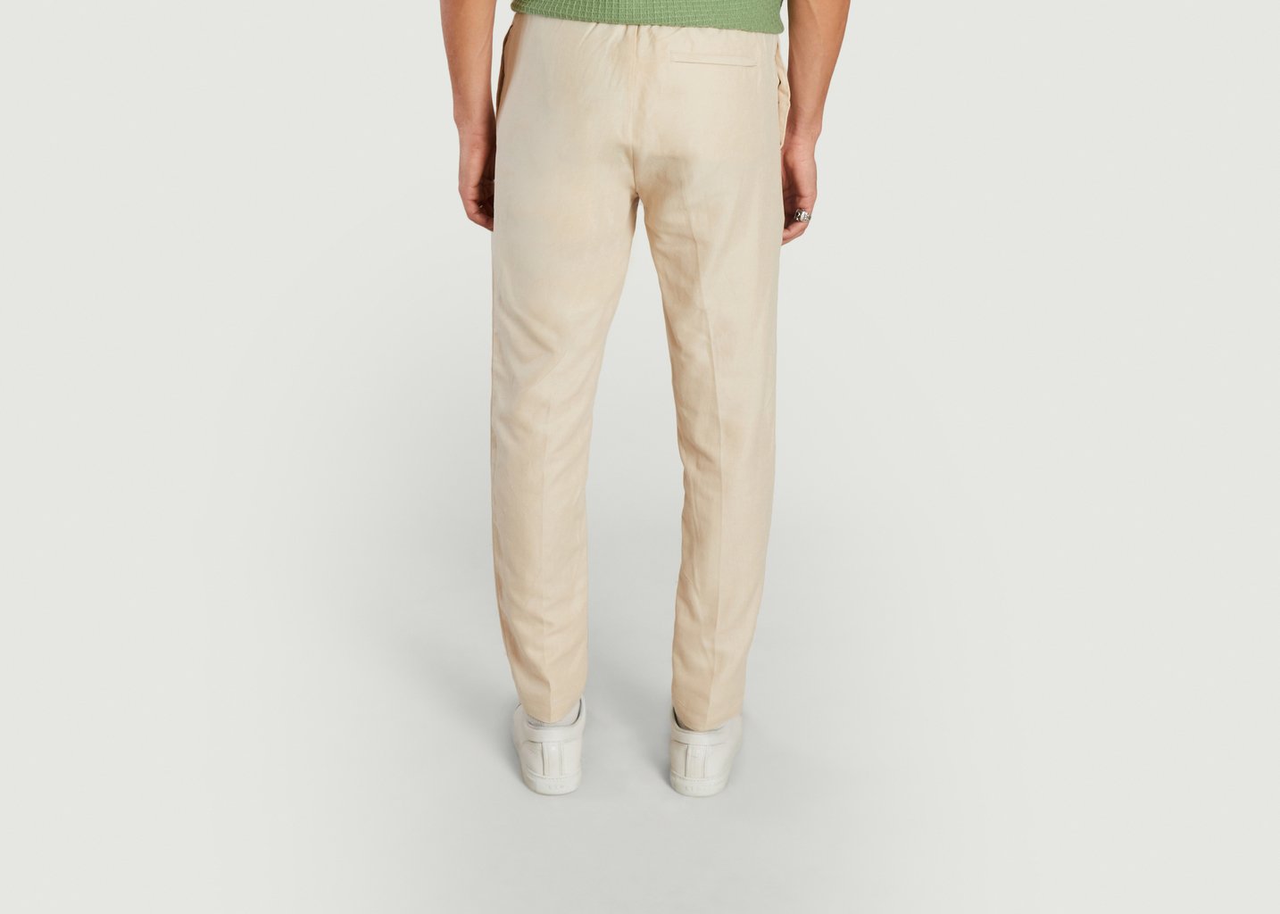 L'exception Pantalon Smithy 12671 Ecru Samsoe & Samsoe
