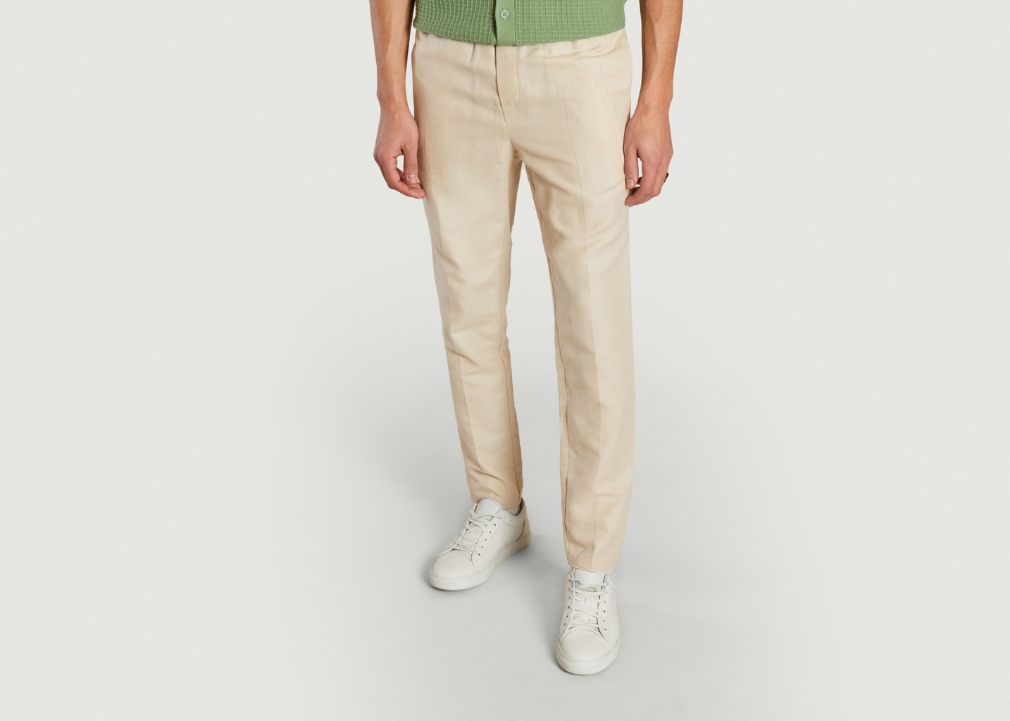 l'exception Pantalon Smithy 12671 Ecru Samsoe & Samsoe
