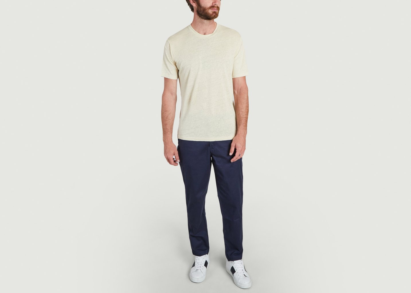L'exception Pantalon Stretch Classic Fit à La Taille élastique Bleu Marine Polo Ralph Lauren