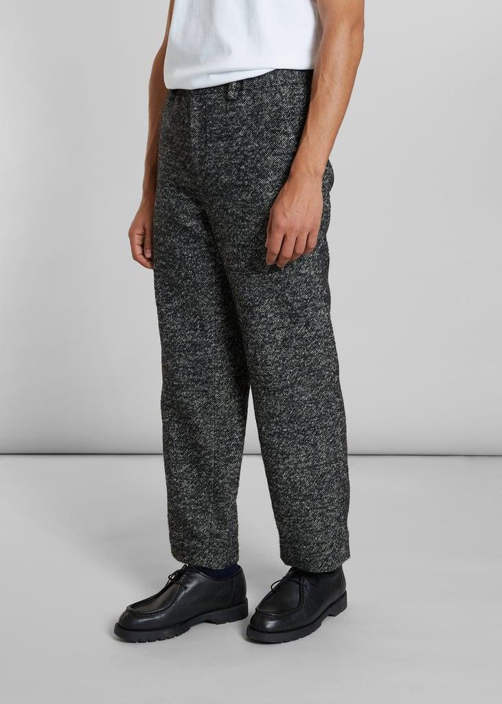 l'exception Pantalon taille élastique en laine mélangée Gris L'Exception Paris