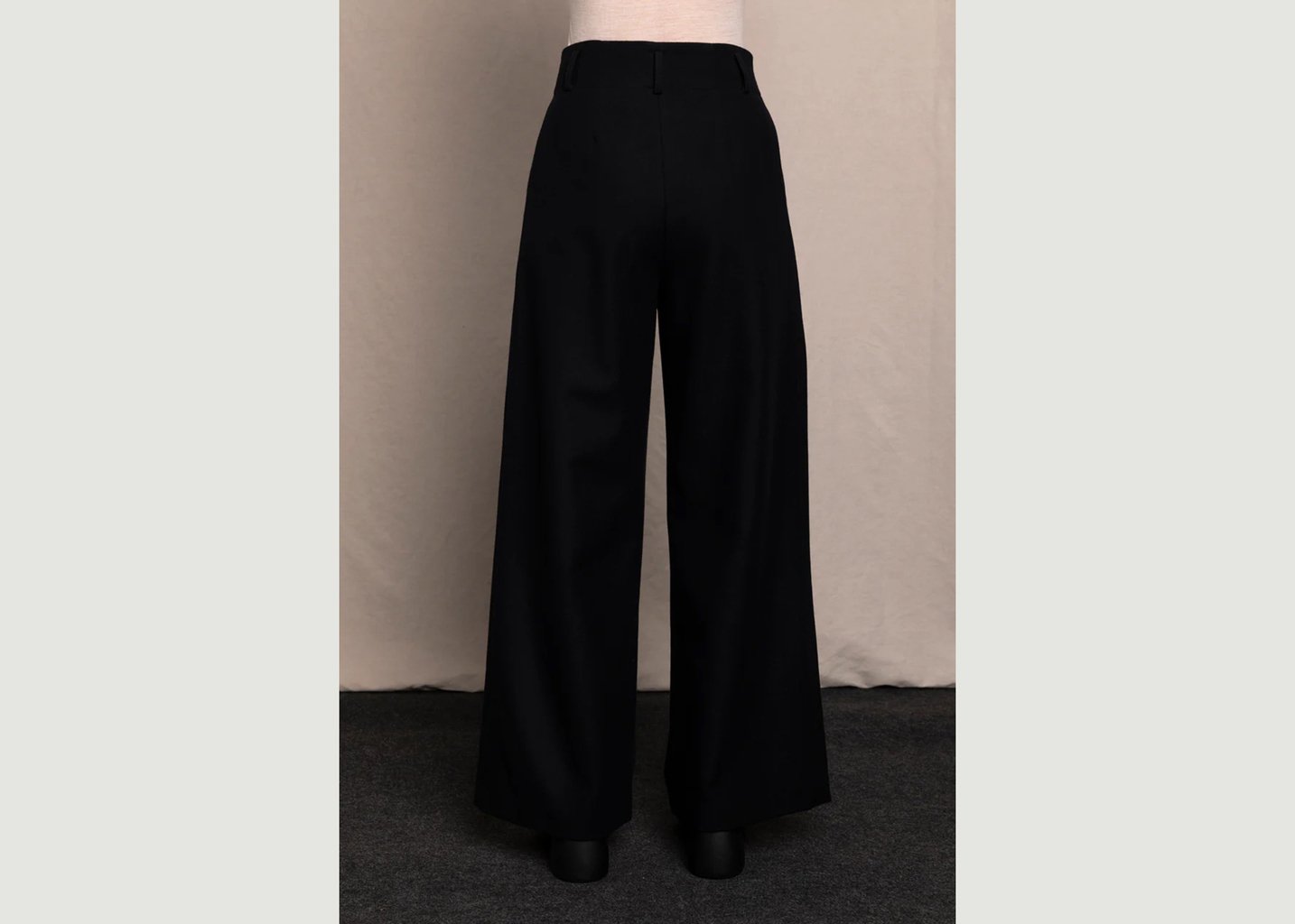 L'exception Pantalon Tailleur Verger Bleu Marine Maison Lener