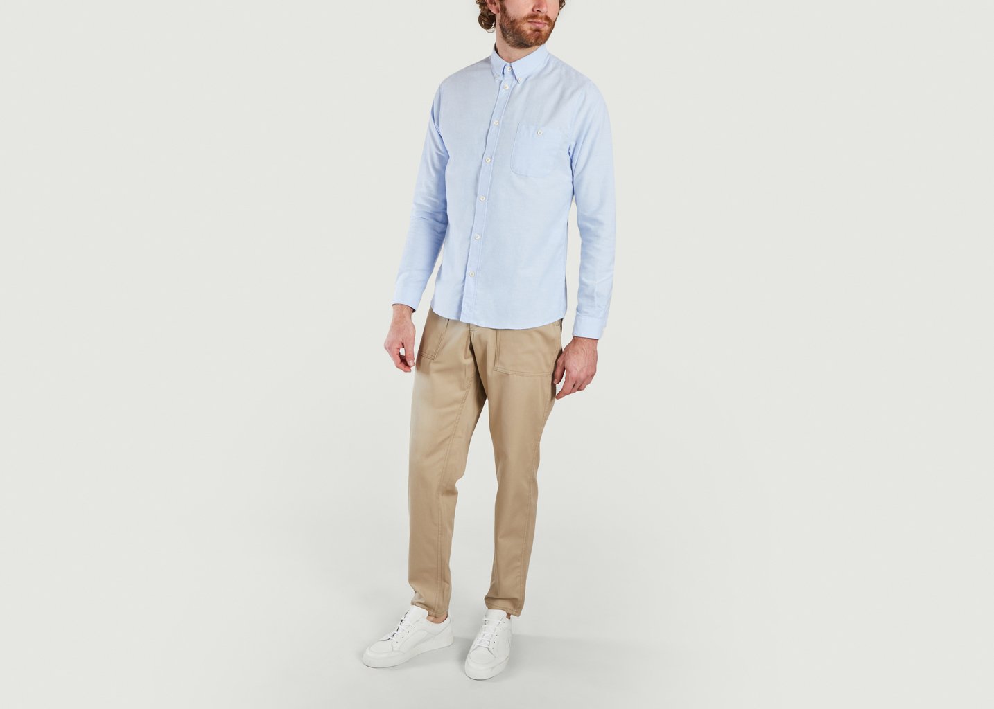 L'exception Pantalon Tapered Fatigue Khaki Stan Ray