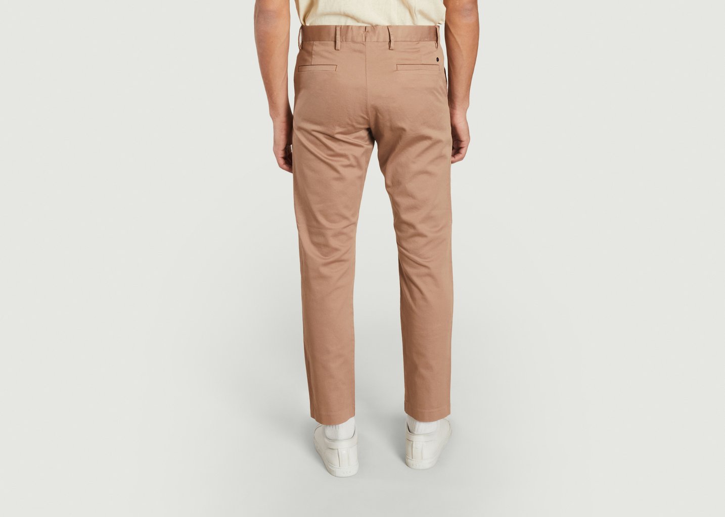 L'exception Pantalon Theo 1420 Beige No Nationality 07