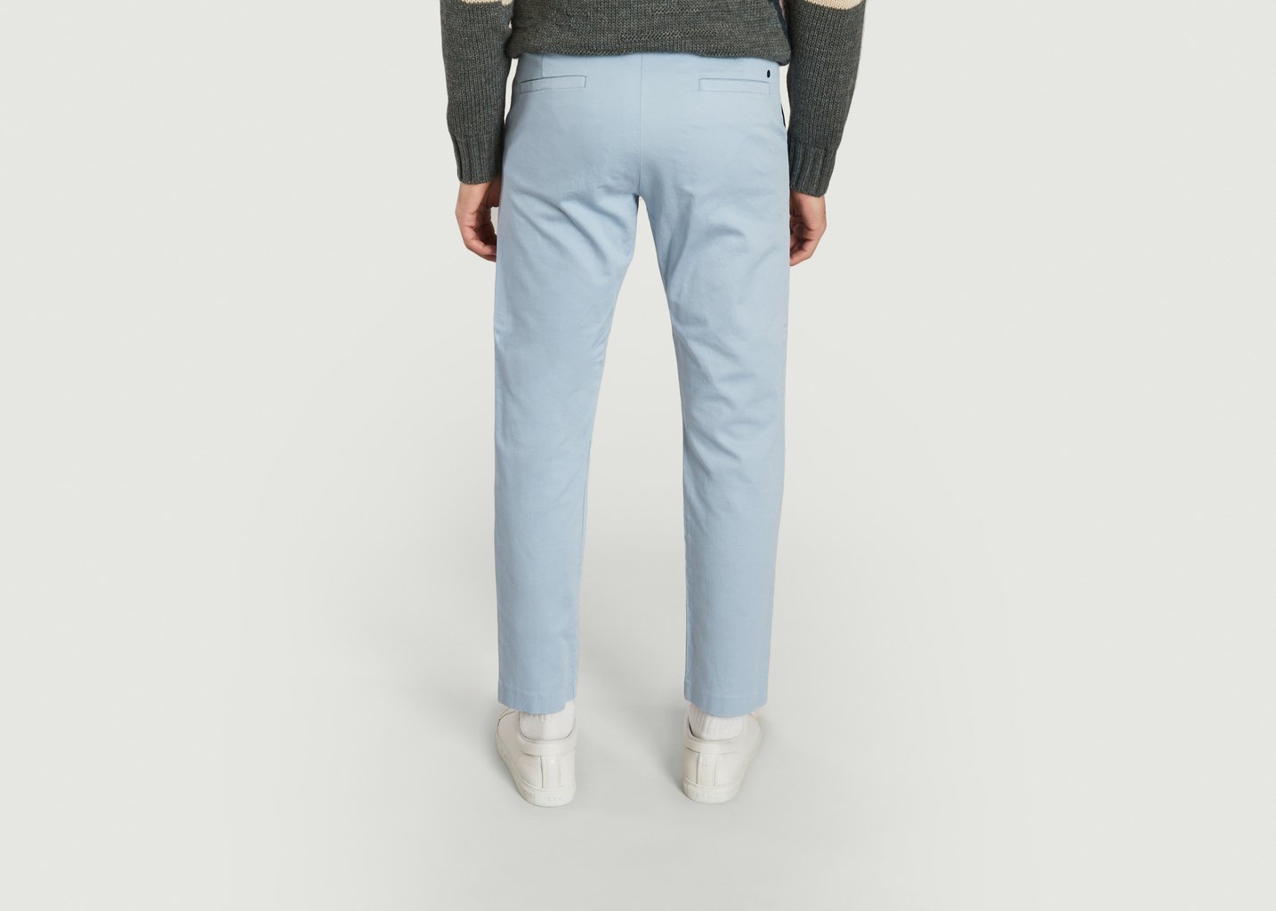 L'exception Pantalon Theo 1420 Bleu No Nationality 07