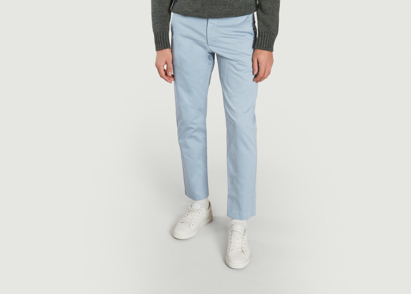 l'exception Pantalon Theo 1420 Bleu No Nationality 07