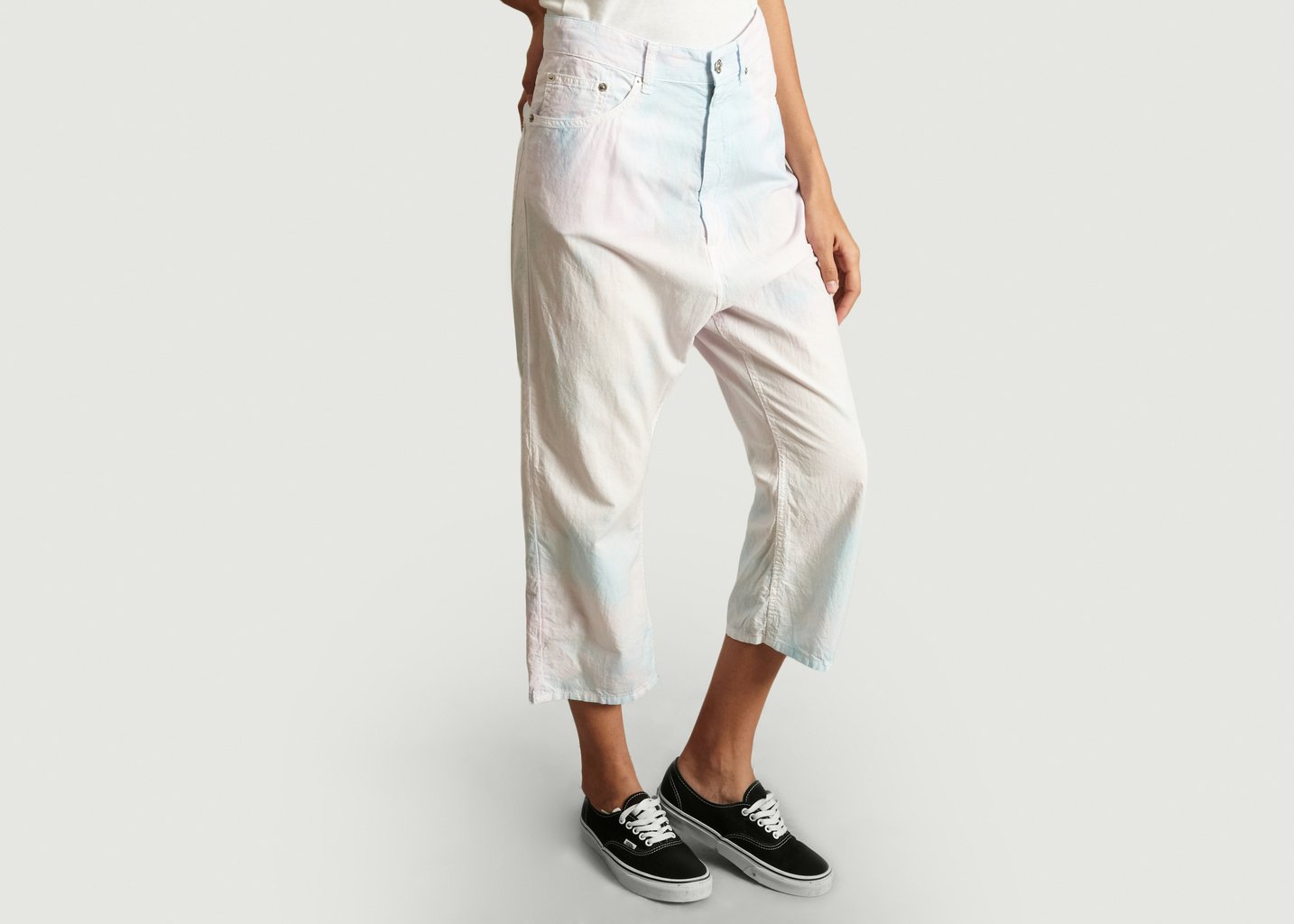 L'exception Pantalon Tye & Dye Multicolore MM6 Maison Margiela