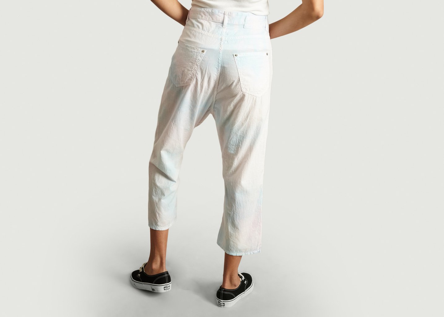 L'exception Pantalon Tye & Dye Multicolore MM6 Maison Margiela