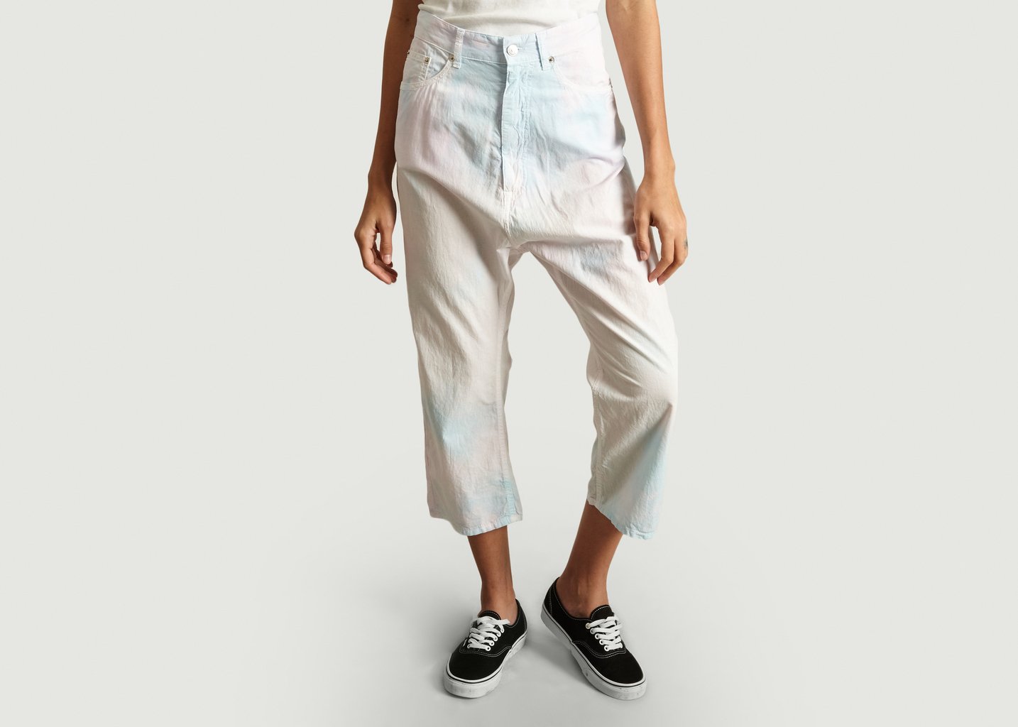 l'exception Pantalon Tye & Dye Multicolore MM6 Maison Margiela
