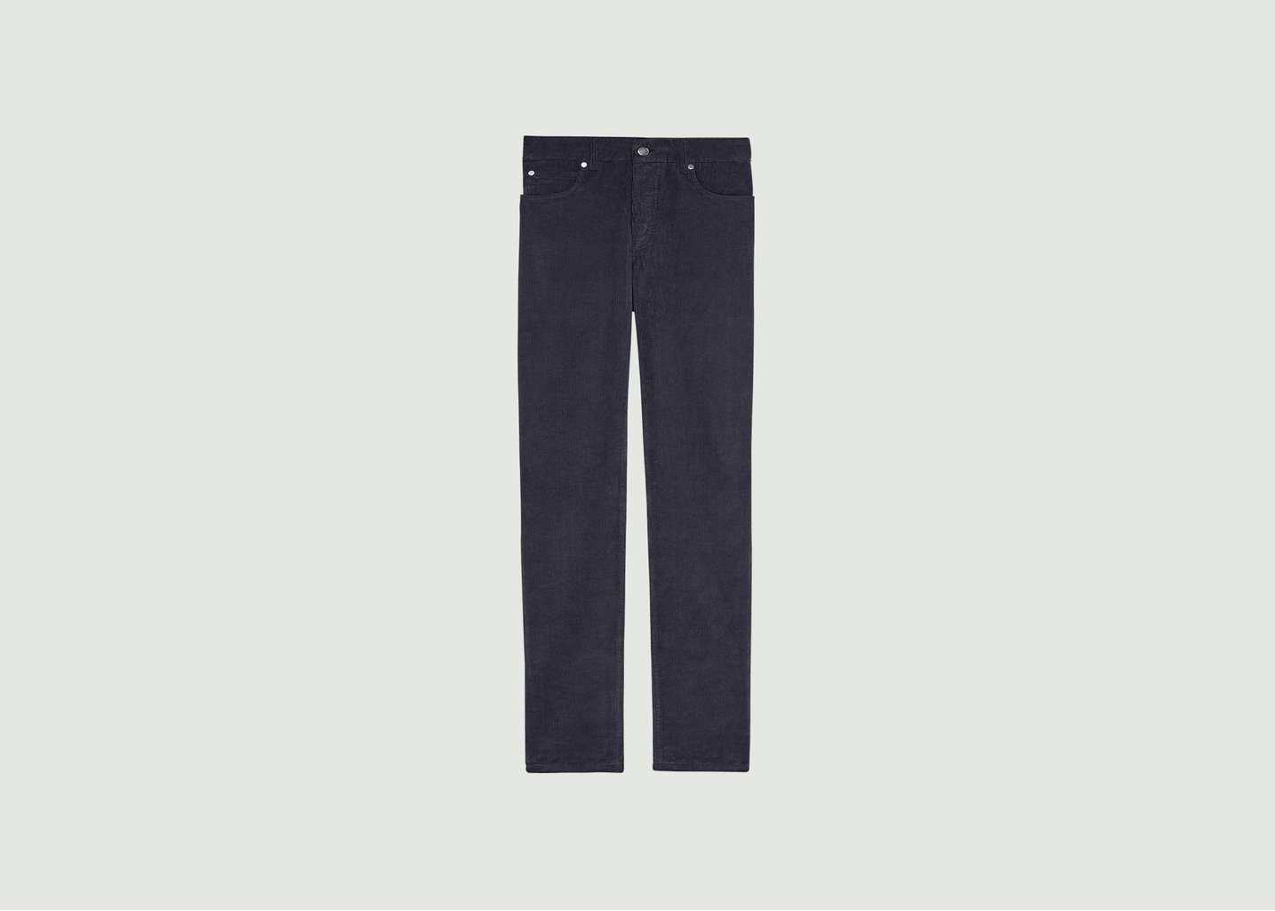l'exception Pantalon Velours côtelé Bleu Marine L'Exception Paris