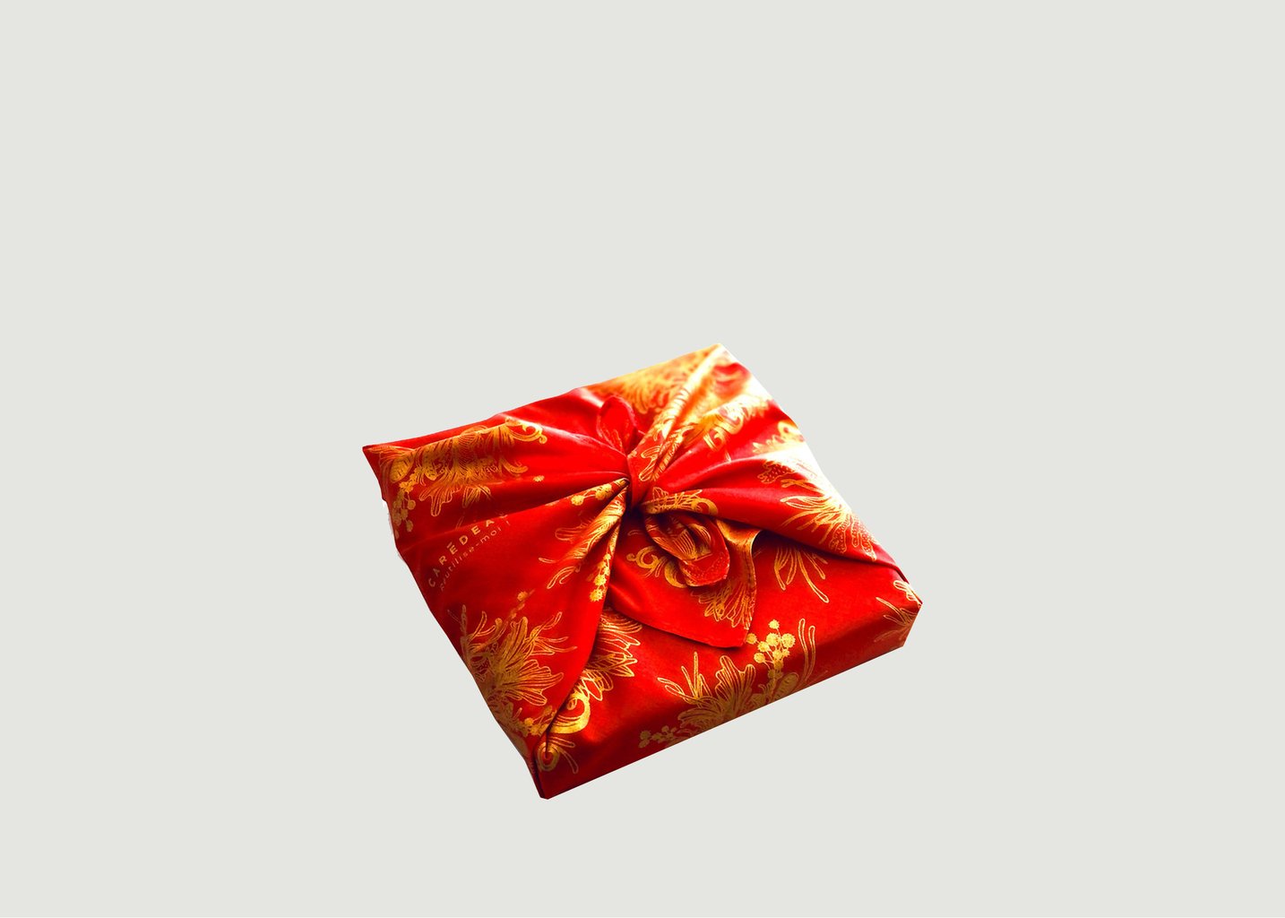 l'exception Papier cadeau réutilisable La Dance D’artichaut Coquelicot Carédeau